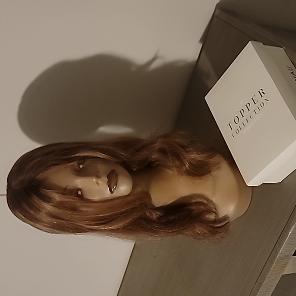 Jon Renau 18" Remy Human Hair Easipart French Topper With Highlights - Picture 12 of 16